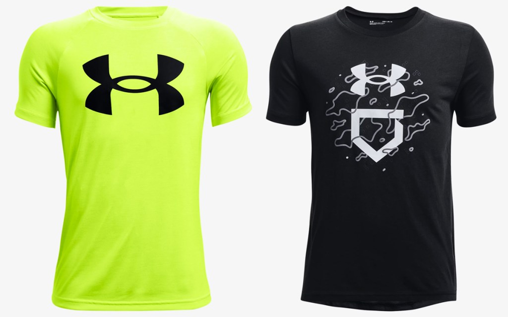 two under armour tees