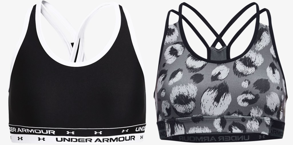 two under armour sports bras