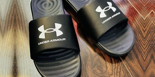 Under Armour Slides & Sandals from $6.36 Shipped (Regularly $23)