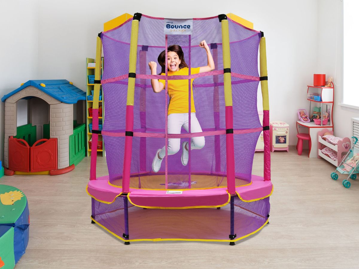 Upper Bounce Trampoline Sale on (Indoor Option w/ Enclosure