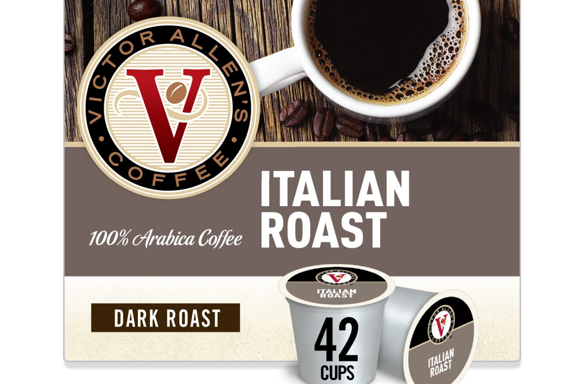 Victor Allen's Coffee Italian Roast Dark Roast 42 Count