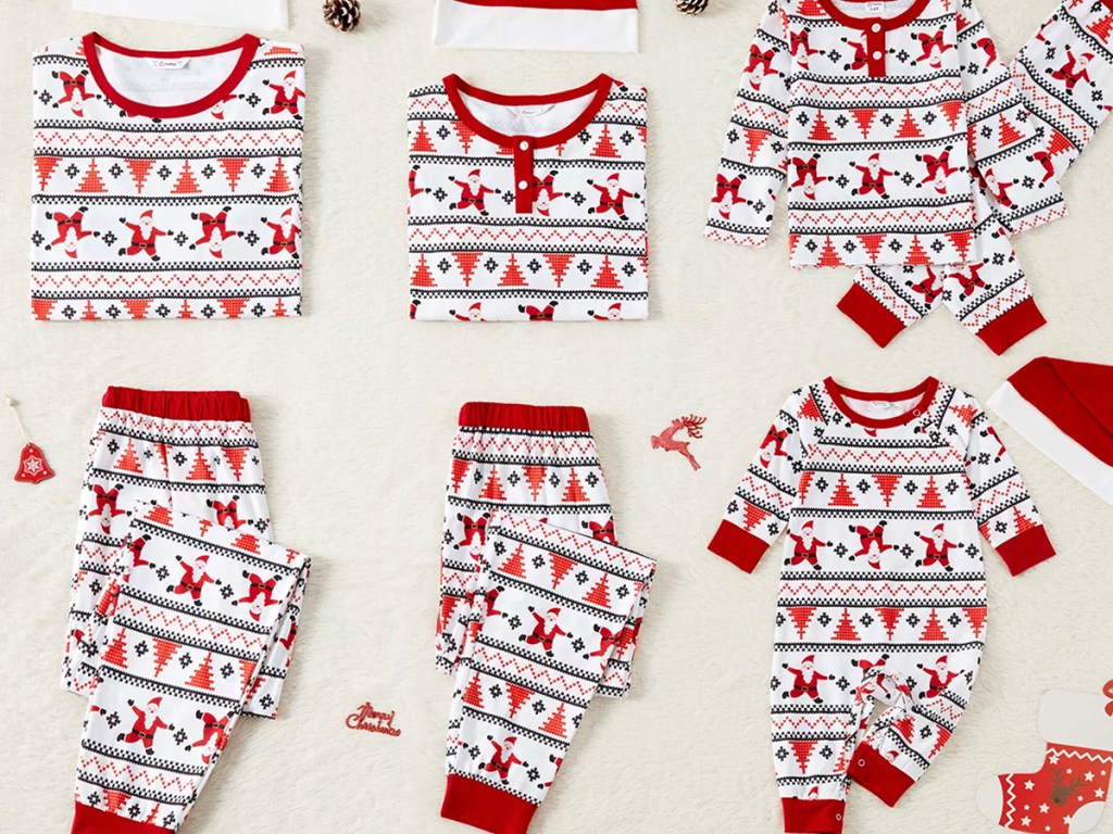 matching christmas pajama sets
