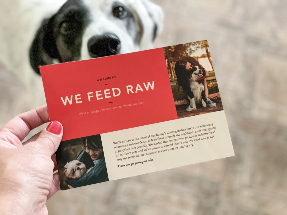 Score 30 Off FREE Shipping on We Feed Raw Dog Food Box