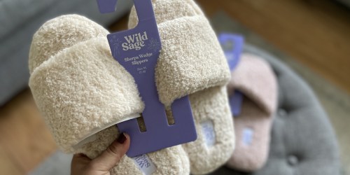 SO HOT! Over 95% Off Bed Bath and Beyond Wild Sage Collection + Free Shipping | Slippers ONLY 64¢ Shipped!