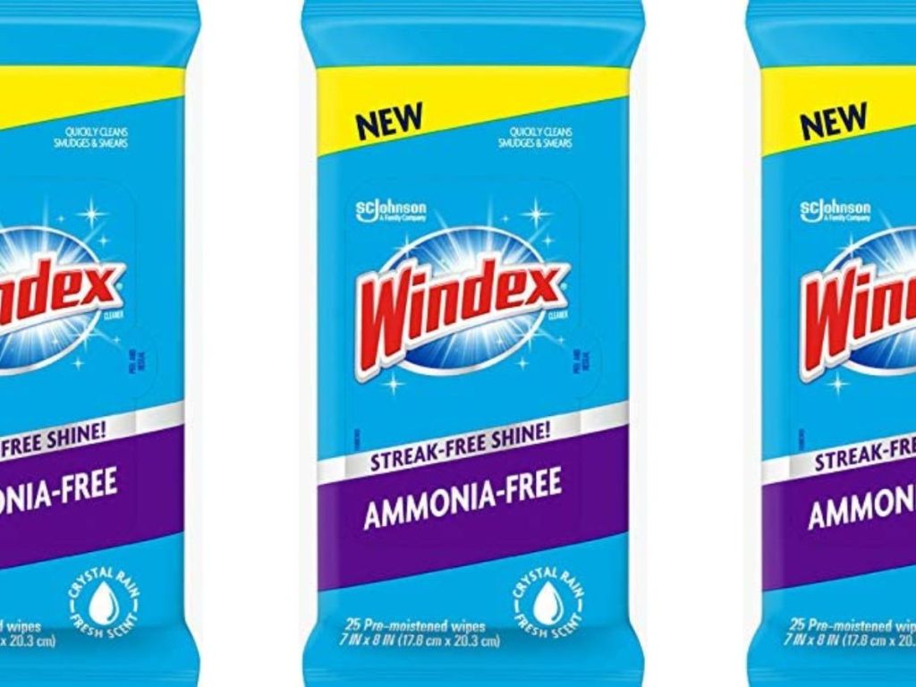 Windex Wipes Ammonia Free