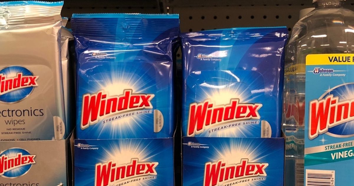 Windex Ammonia-Free Glass Wipes 25-Count Only $2.92 Shipped on