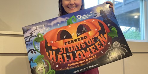 Score a HUGE Ferrero Halloween Countdown Calendar w/ Children’s Miracle Network Donation