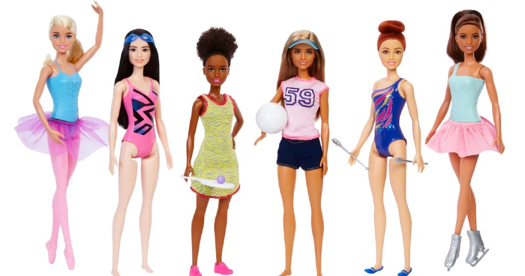 barbie sports career collection