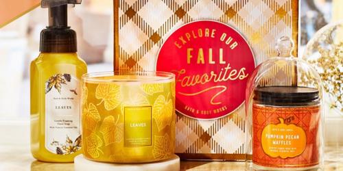 Bath & Body Works Fall Collection | Score the Favorites Box for Just $35 w/ Purchase ($76 Value)