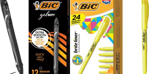 Up to 60% Off BIC Writing Supplies on Amazon + Free Shipping