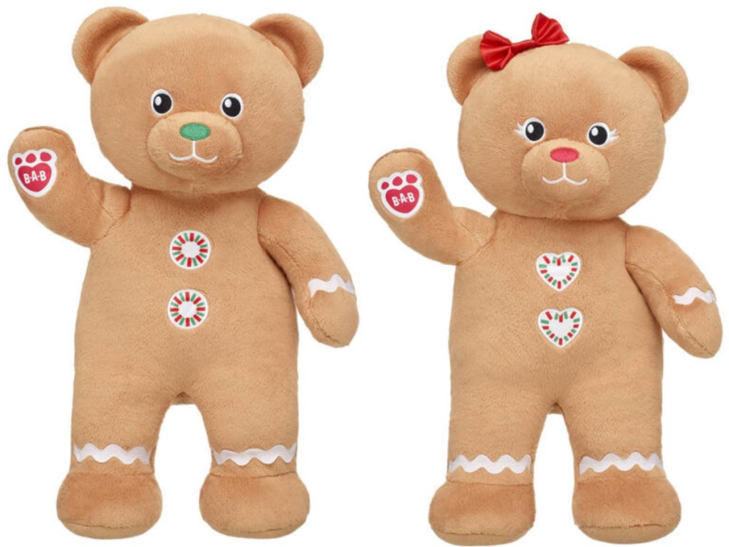 girl and boy gingerbread bears