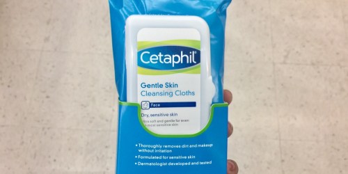 Cetaphil Wipes Just 47¢ After Cash Back at Walmart