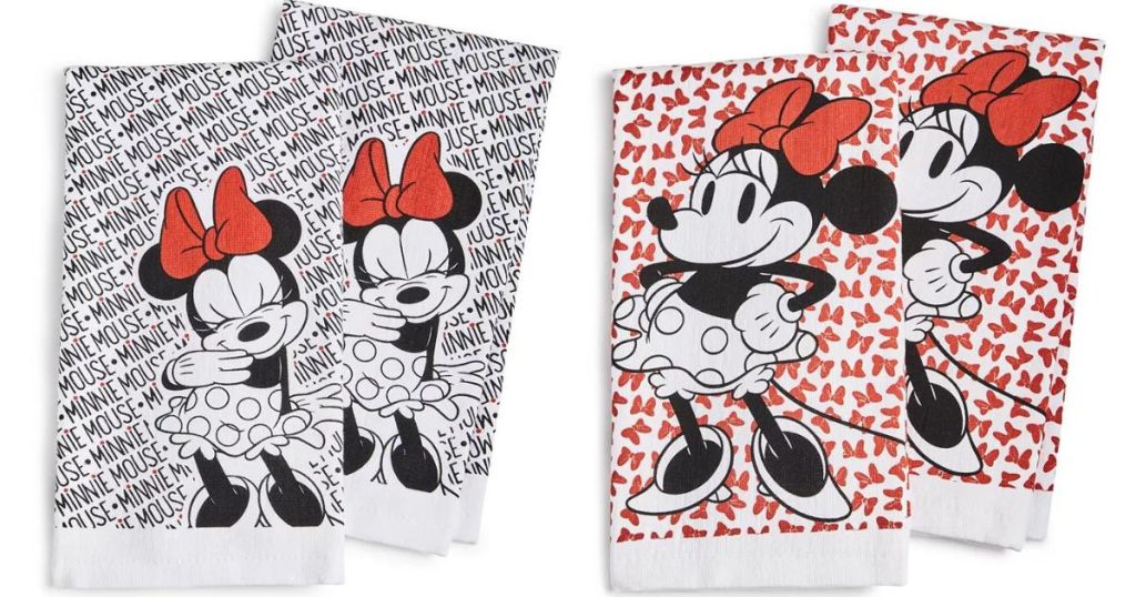 Minnie Mouse kitchen towels
