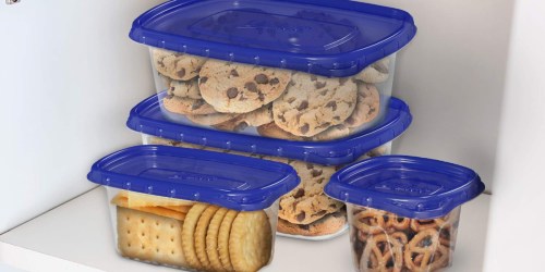 Ziploc Containers 20-Piece Variety Starter Pack Just $6 on Target.com (Reg. $13)