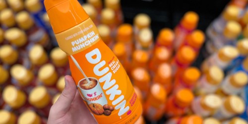 NEW Dunkin’ Pumpkin Munchkin Coffee Creamer Now Available