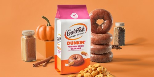 Goldfish and Dunkin’ Releasing New Pumpkin Spice Grahams