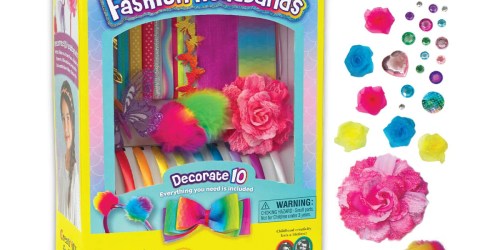 Kids Headbands Craft Kit Only $7.49 on Target.com | Make 10 Cute Hair Accessories