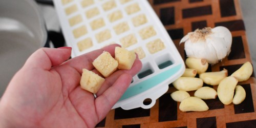 How to Prep Ahead Frozen Garlic Cubes + 4 Other Garlic Hacks!