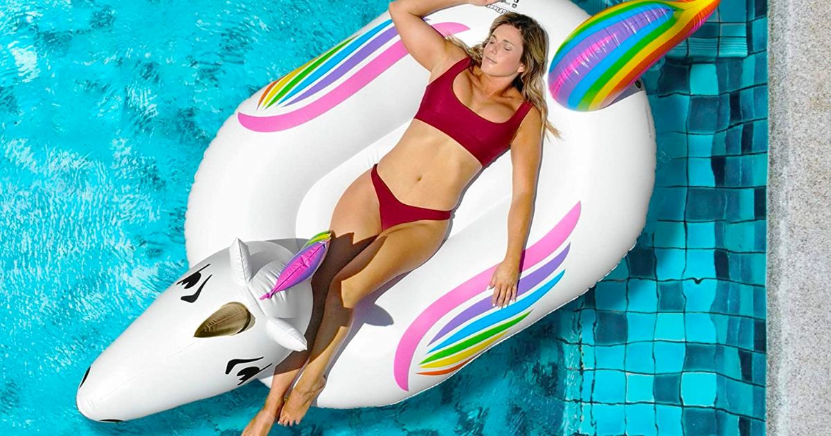 GoFloats Pool Floats from $8.99 Shipped for Prime Members | Unicorn, Flamingo, & More