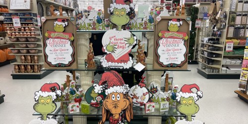 40% Off Hobby Lobby Christmas Grinch Decor (In-Store & Online)