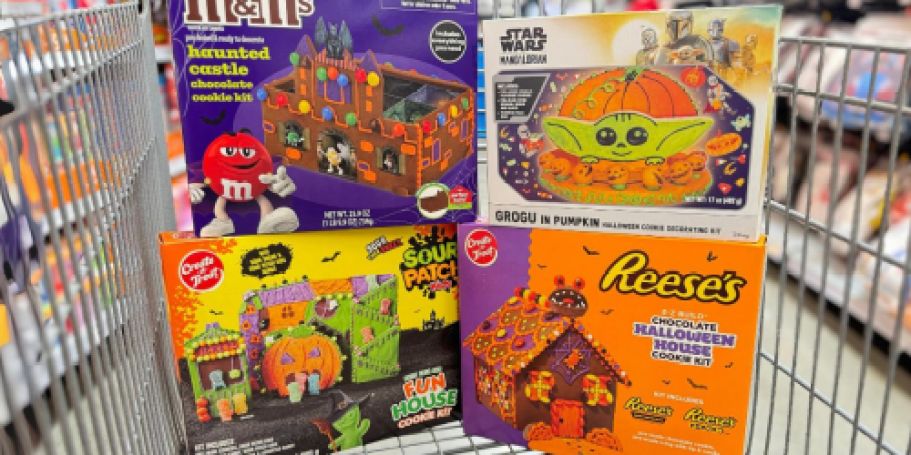 Halloween Cookie House Kits from $11.37 on Walmart.com | Sour Patch Kids, M&M’s, Reese’s & More 