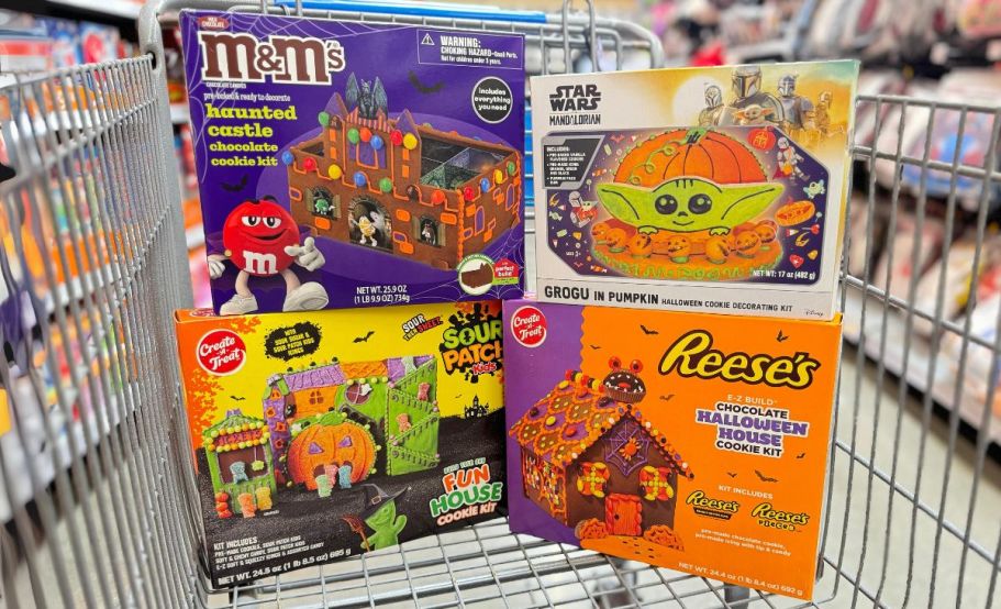 Halloween Cookie House Kits from $11.37 on Walmart.com | Sour Patch Kids, M&M’s, Reese’s & More