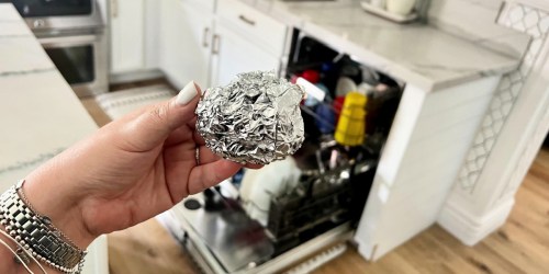 I Tried Putting Aluminum Foil in my Dishwasher & Here’s What Happened…