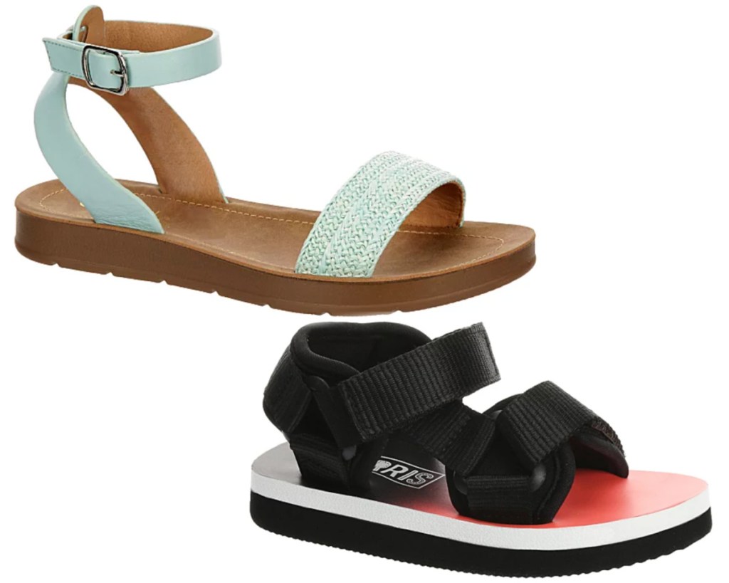 girls and boys sandals