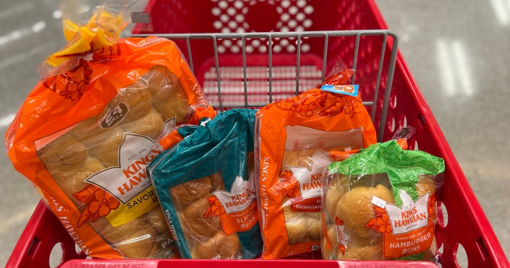 king's hawaiian products in a target cart