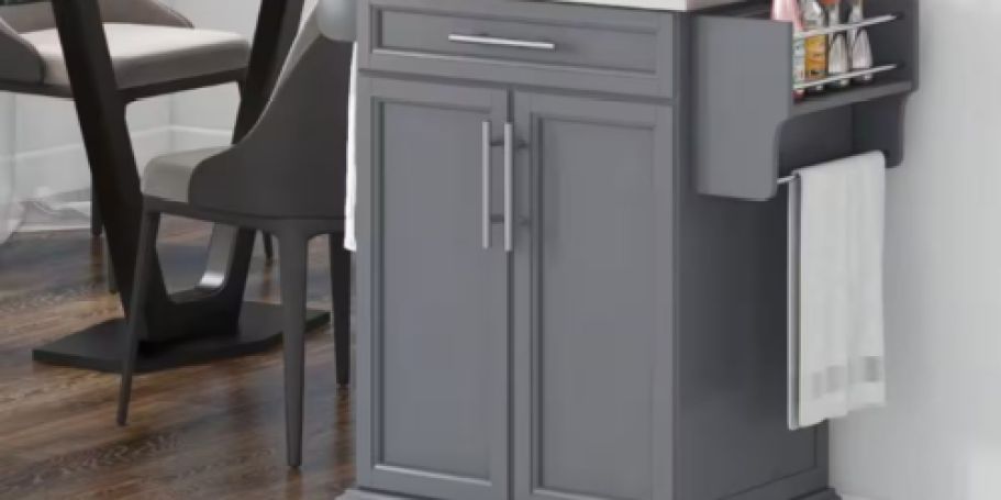 Rolling Kitchen Island w/ Drawers Only $116.92 Shipped on HomeDepot.com (Reg. $195)