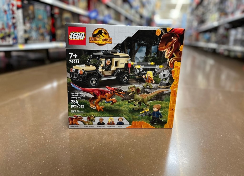 boxed LEGO Jurassic World Set