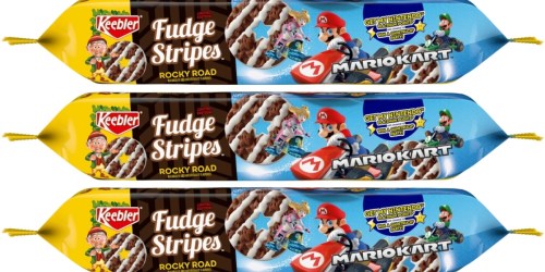 Keebler Mario Kart Fudge Stripes Cookies Coming Soon to Walmart + Enter to Win GameTruck Party