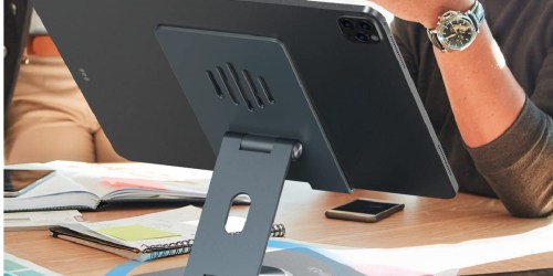 Rotating Tablet Stand Just $15 Shipped on Amazon | Great for iPads, Phones, Handheld Gaming Consoles & More
