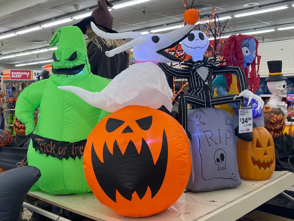 nightmare before Christmas inflatables