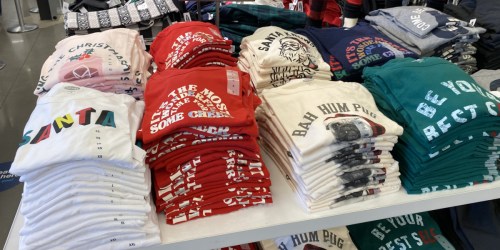 Old Navy Graphic Tees for the Family Just $5 (Regularly $10) + Save More w/ Super Cash