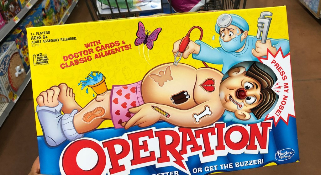 operation board game in store