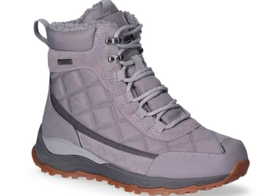 gray ozark trial winter boot
