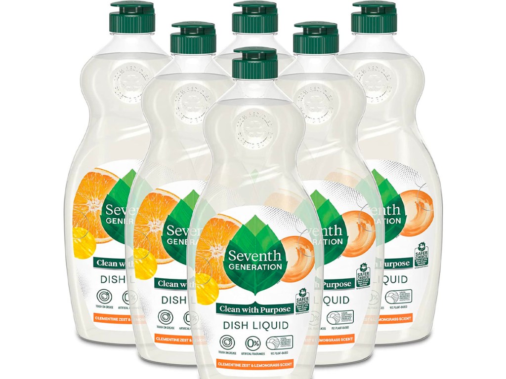 Seventh Generation Dish Soap 6Pack Just 17 Shipped on Amazon
