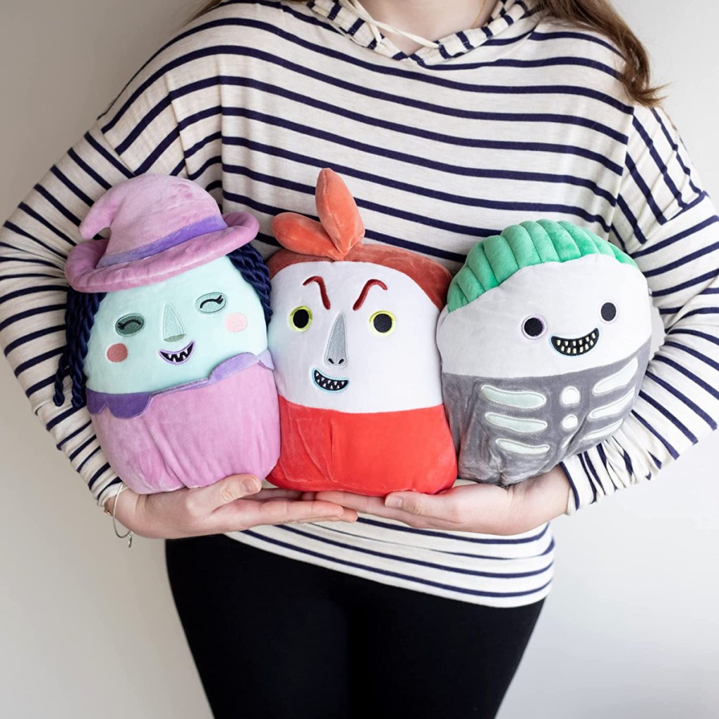 Halloween Squishmallows Nightmare Before Christmast Lock Shock and Barrel