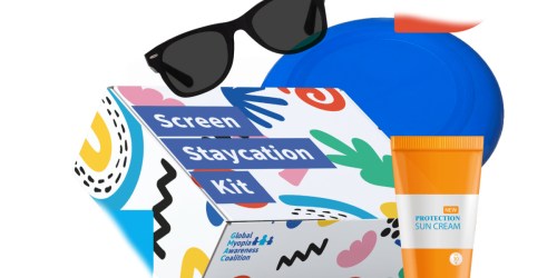 FREE Myopia Awareness Screen Staycation Kit | Includes Kids Sunglasses, Sunscreen, & More!