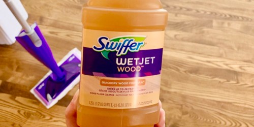 Swiffer WetJet Wood Floor Cleaner Refill 2-Pack Just $10.96 Shipped on Amazon (Only $5.48 Each)