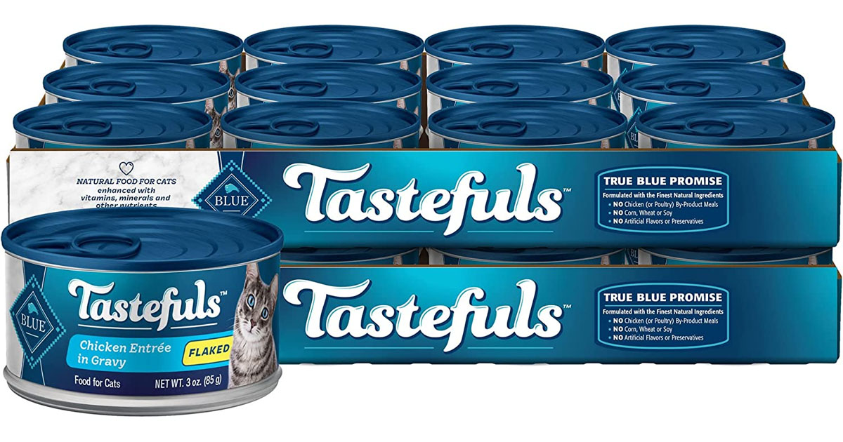 blue buffalo tastefuls wet cat food 24 pack