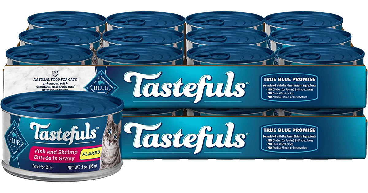 blue buffalo tastefuls wet cat food 24 pack