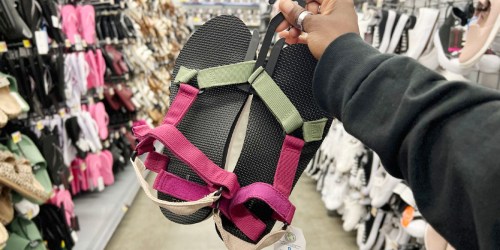 These Time and Tru Women’s Sandals Look Like Teva & are Just $12.98 on Walmart.com!