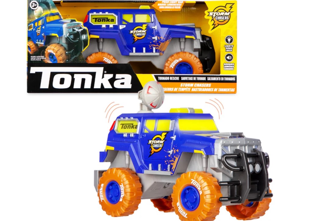 toy truck with box