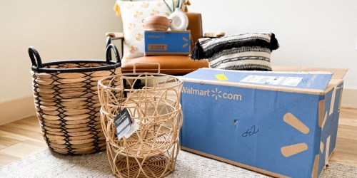 Walmart Decor from $12.97 (I LOVE My Baskets, Pillows, Plants, & More!)