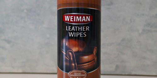 Weiman Leather 3-In-1 Cleaning Wipes Only $3 Shipped on Amazon (Regularly $6)