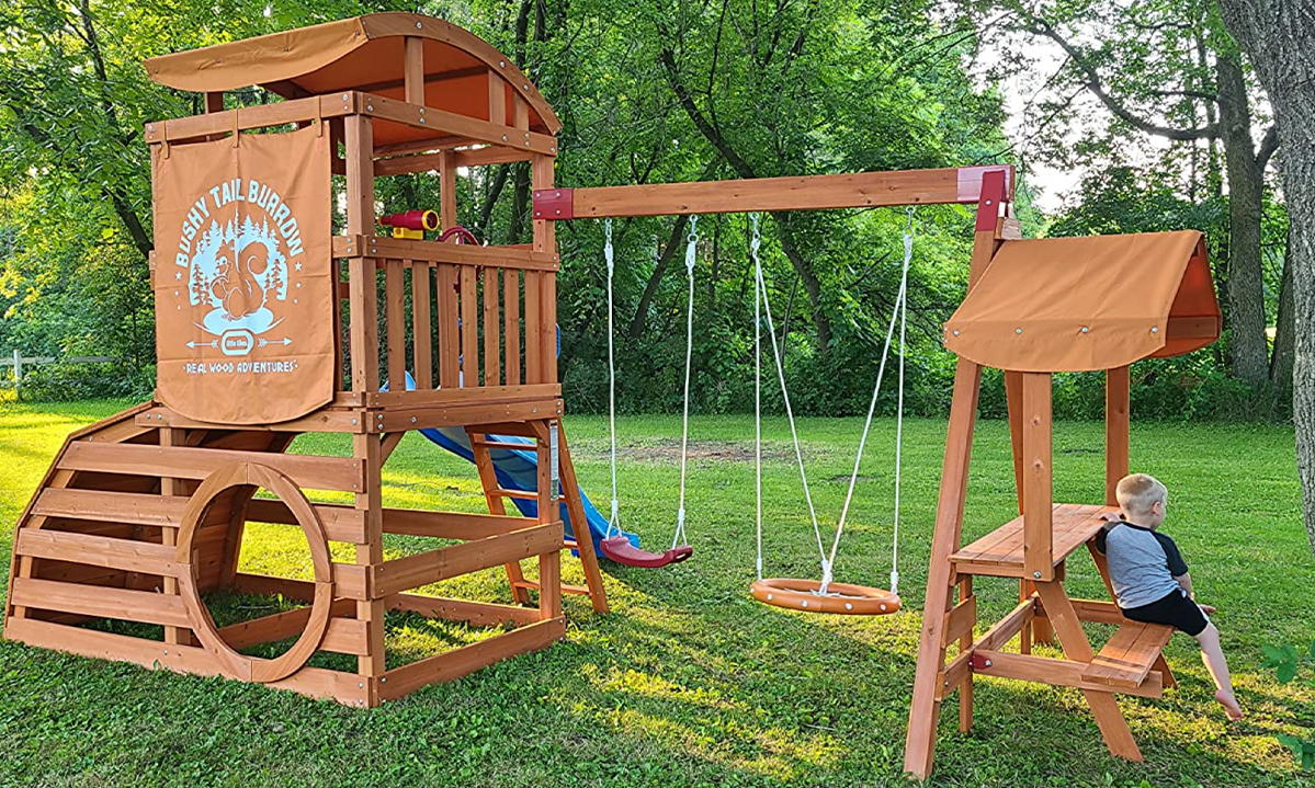 Up to 48 Off Wooden Playground Sets on Amazon Prices from 212.99