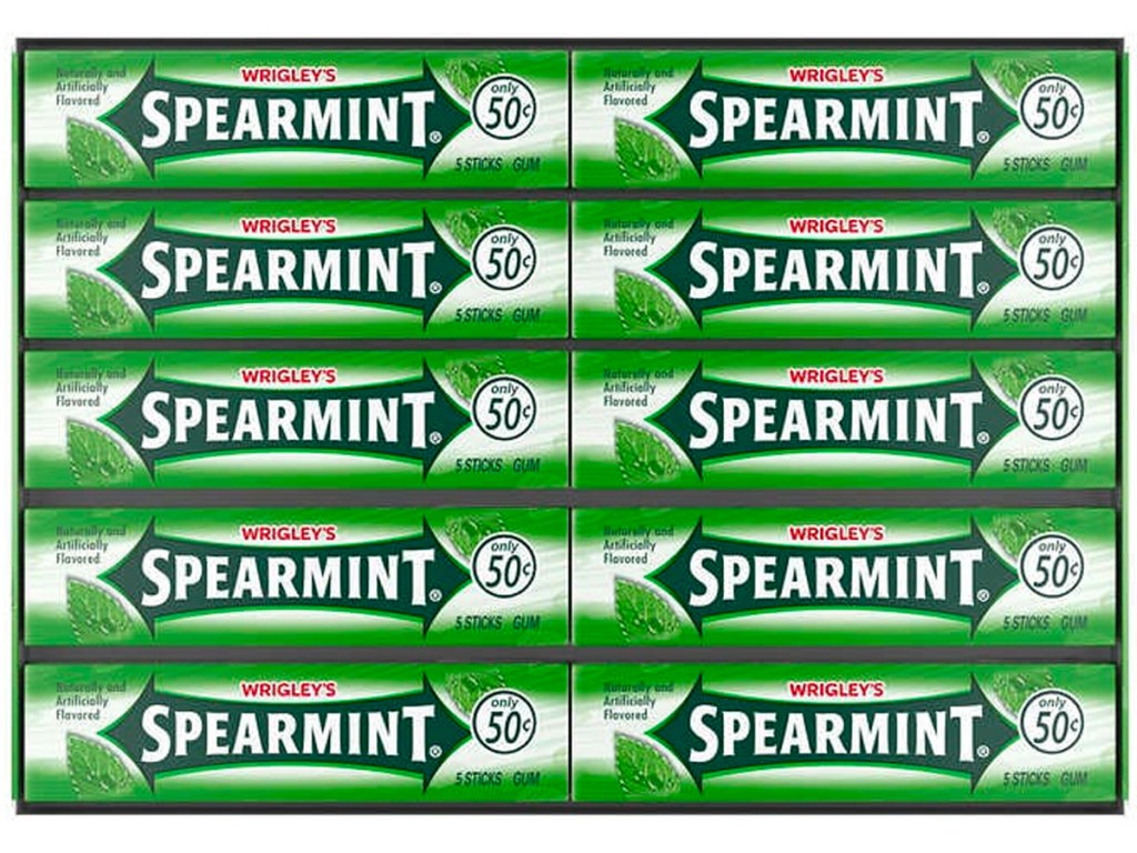 wrigley spearmint gum