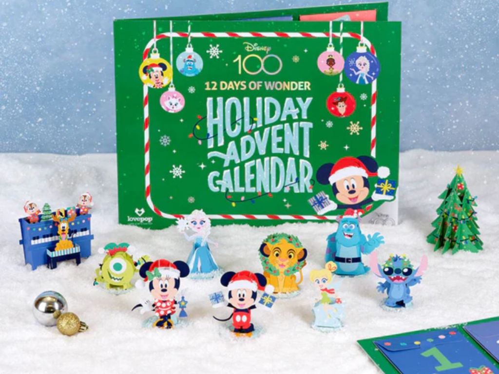 Lovepop Disney 100 12 Days Of Wonder Holiday Advent Calendar